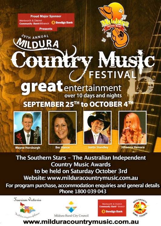 Country Music Mildura Country Music Festival
